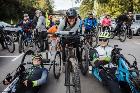 Otvoritev kolesarske CE-SˇT-SˇE-145